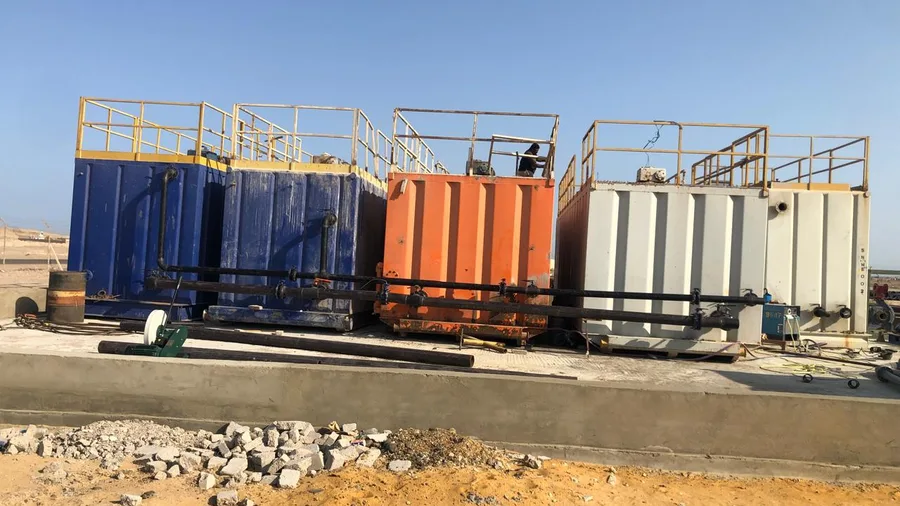 Mud Plant Setup – Gebel El-Zeit